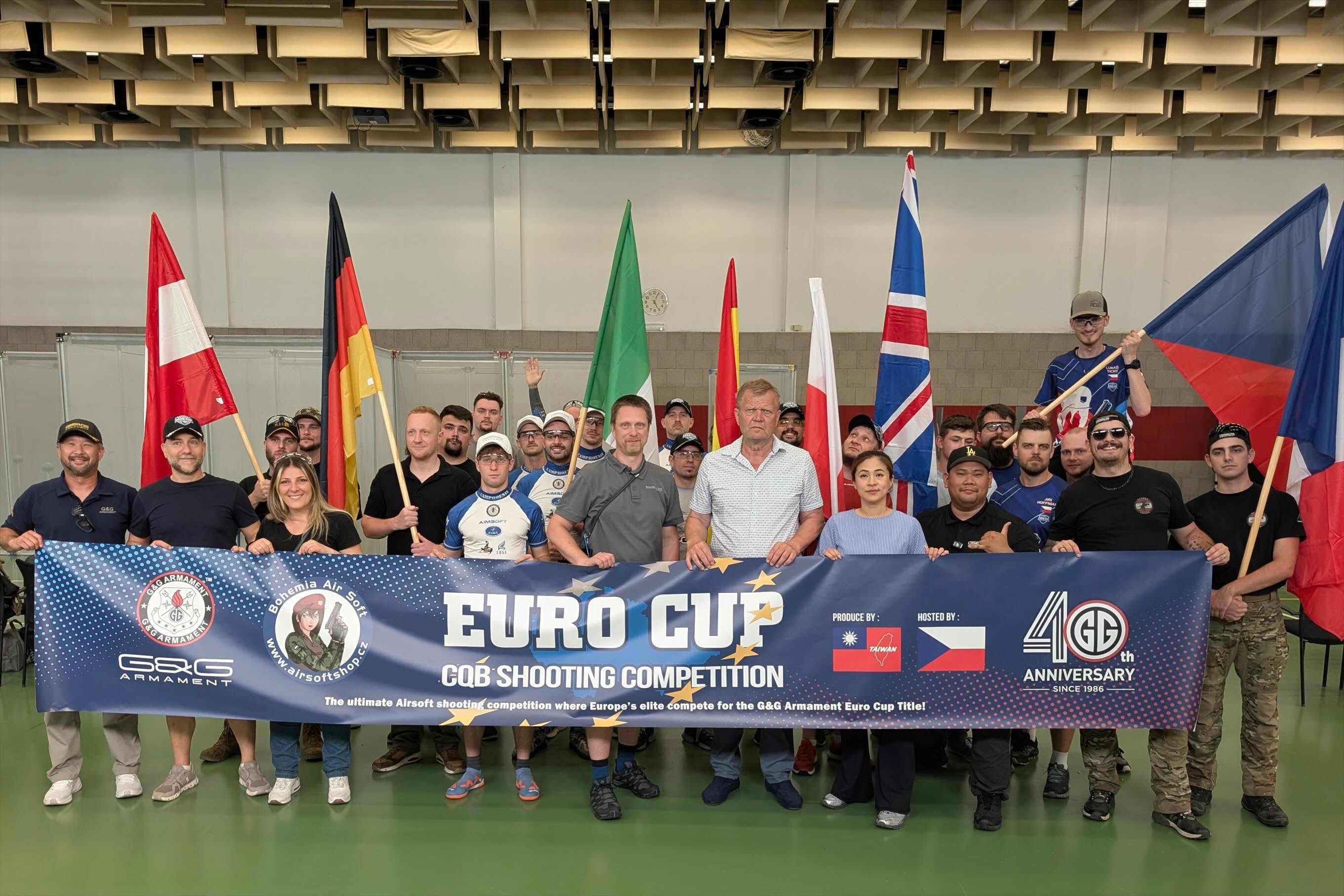 welcome former Chief of the General Staff of the Czech Armed Forces, General Josef Bečvář, to the G&G Euro Cup CQB Shooting Competition